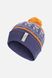 Шапка Rab Khroma Bobble Beanie, Patriot Blue/Marmalade, One Size (QAB-24-PTM-ONE)