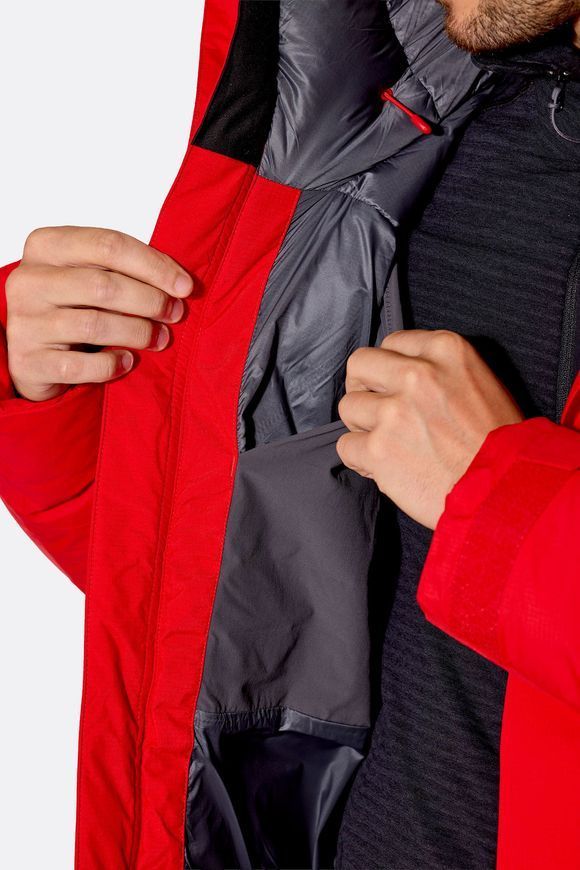 Чоловіча зимова пухова куртка Rab Batura Jacket, Summit Red, M (RB QDC-03-SUR-MED)