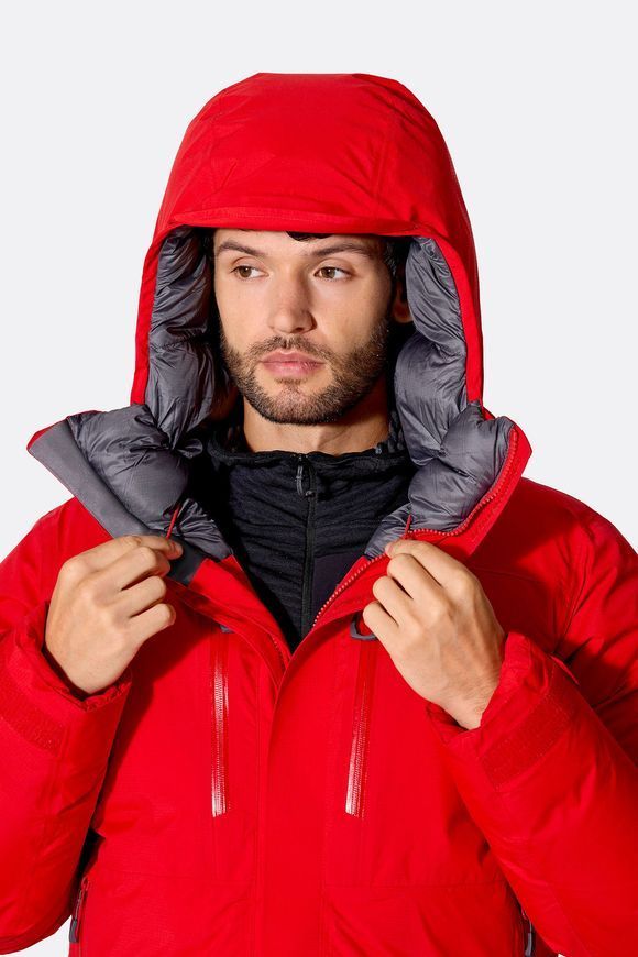 Чоловіча зимова пухова куртка Rab Batura Jacket, Summit Red, M (RB QDC-03-SUR-MED)