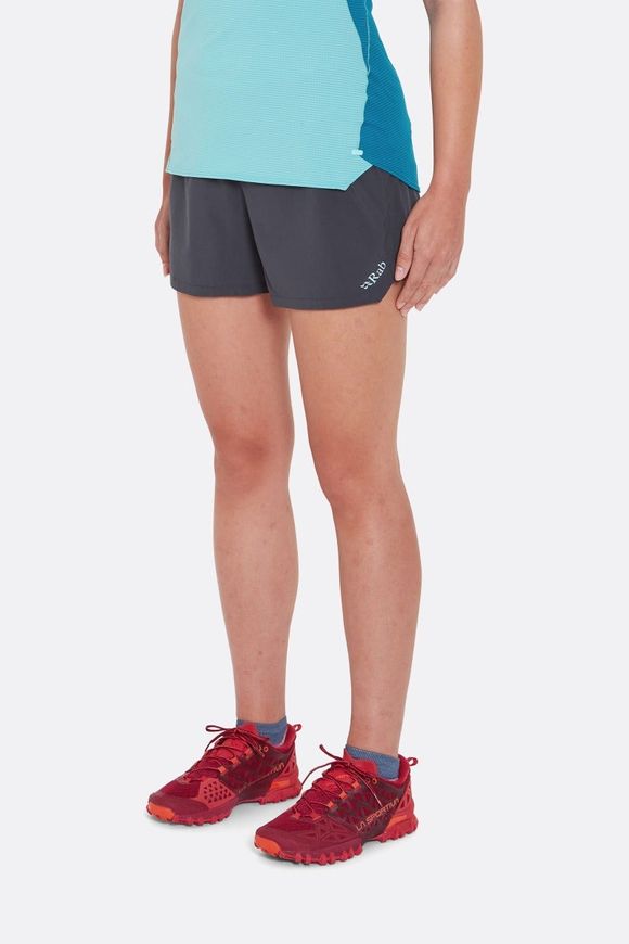 Шорти жіночі Rab Talus Active Shorts Wmns, Ebony, 16, 4" (QFV-14-EBN-16-04)