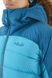 Жіночий зимовий пуховик Rab Infinity Alpine Jacket Wmns, ULTRAMARINE/AQUAMARINE, 10 (821468972438)