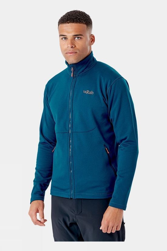 Чоловіча флісова кофта Rab Geon Jacket, Deep Ink/Ink Marl, XL (RB QFE-95-DI-XL)
