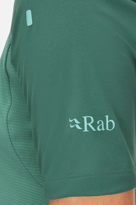 Джерсі жіноче Rab Cinder Tract Jersey Wmns, Tempest Blue, 8 (QCB-94-TMB-08)