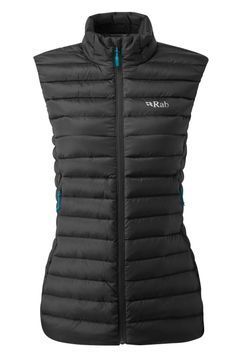 Жилет жіночий Rab Microlight Vest Wmns, Black, 8 (RB QDB-19-BLK-08)
