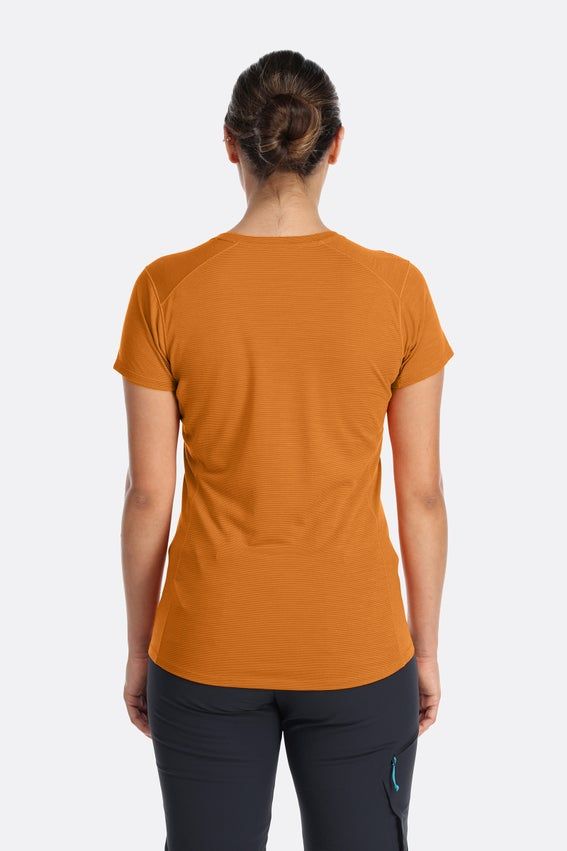 Термофутболка жіноча Rab Syncrino Base Tee Wmns, Beluga, 8 (QBL-31-BEL-08)