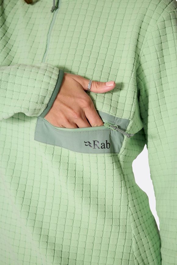 Кофта жіноча Rab Ramshaw Pull-On Wmns, Pebble, S (RB QFG-77-PLE-10)