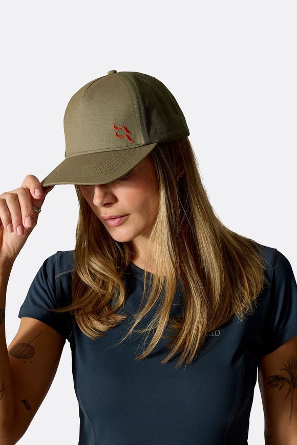 Кепка Rab Calet Embroidery Cap, Anthracite/Light Zinc, One Size (RB QAB-61-ALZ-ONE)
