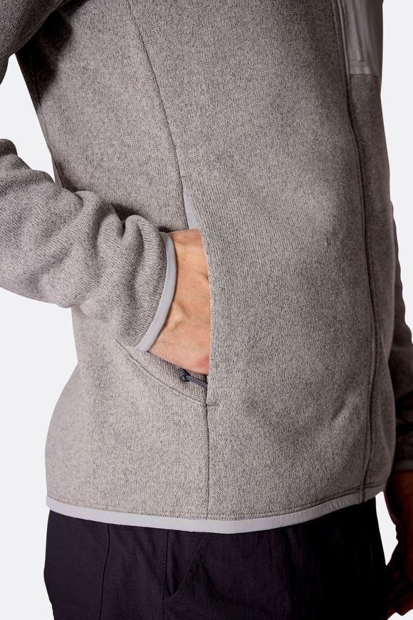 Кофта чоловіча Rab Ryvoan Hoody, Ebony, L (RB QFG-78-EBN-LRG)