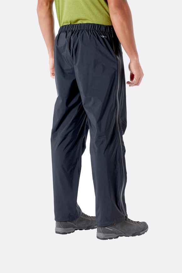 Штани чоловічі Rab Downpour Plus 2.0 Pants, Black, XL, Short (QWG-80-BL-XL-XS)