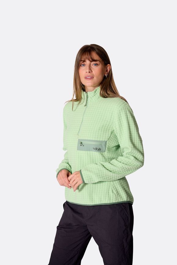 Кофта жіноча Rab Ramshaw Pull-On Wmns, Pebble, S (RB QFG-77-PLE-10)