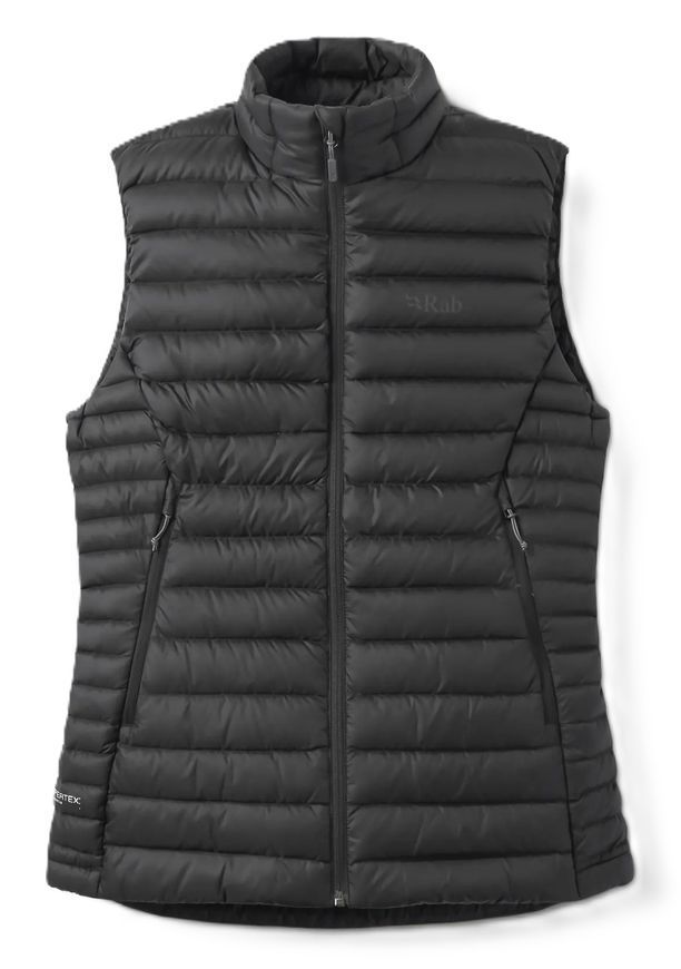 Жилет жіночий Rab Microlight Vest Wmns, Black, 8 (RB QDB-19-BLK-08)