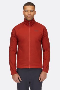 Чоловіча демісезонна куртка Rab Xenair Light Jacket, Tuscan Red, XXL (QIP-16-TRD-XXL)