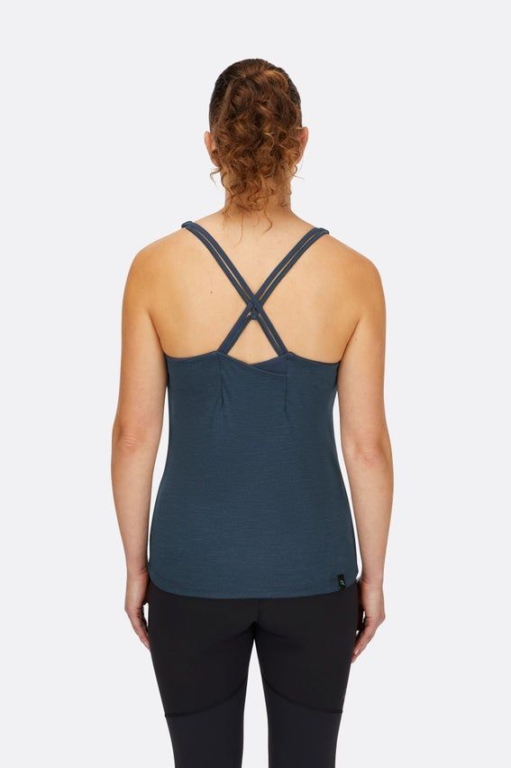 Майка жіноча Rab Planar Vest Wmns, Glacier Blue, 8 (QFG-10-GLB-08)