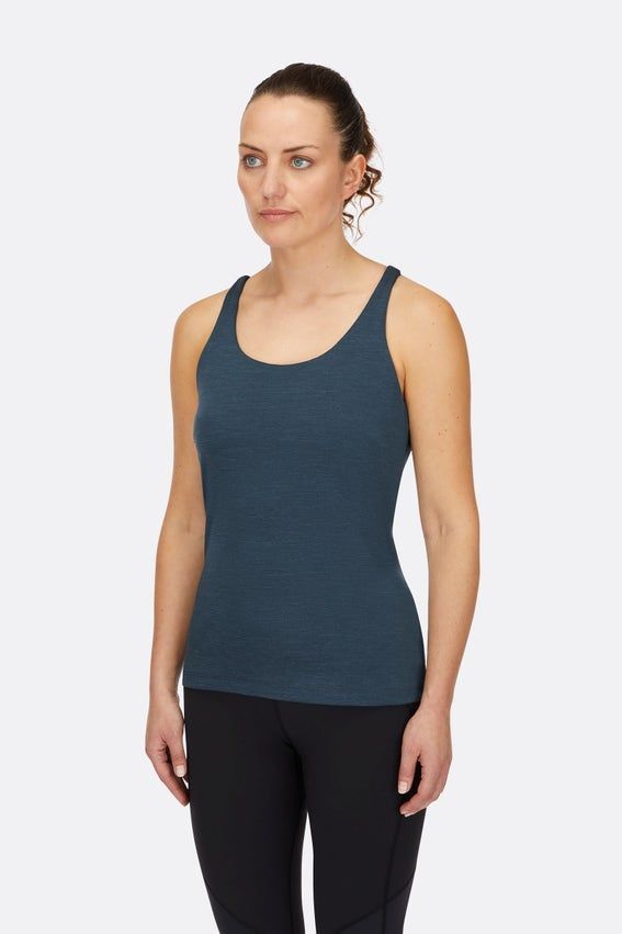 Майка жіноча Rab Planar Vest Wmns, Glacier Blue, 8 (QFG-10-GLB-08)