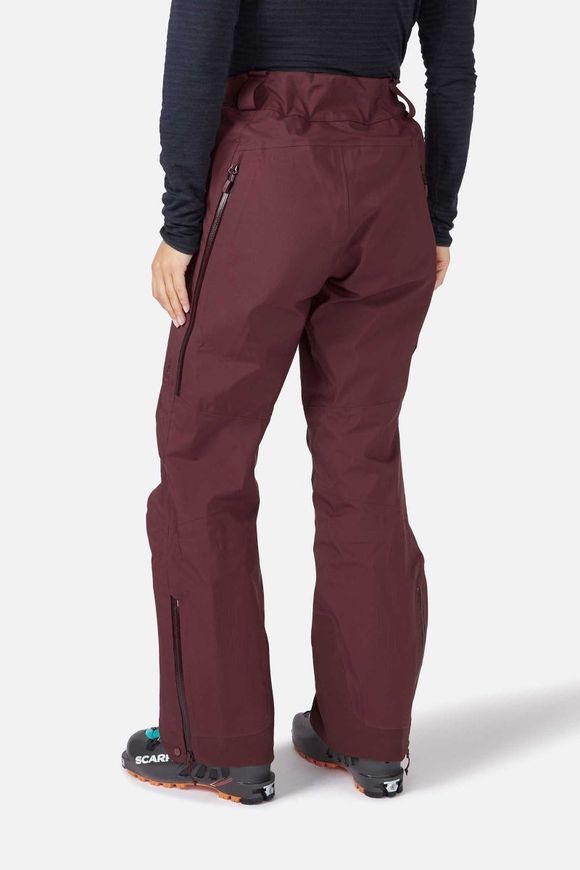 Штани жіночі Rab Khroma Diffuse GTX Pants Wmns, Deep Heather, 14 (QWH-84-DEH-14)