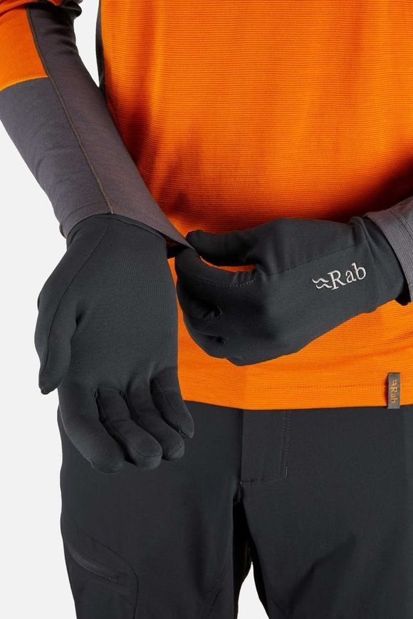 Рукавички Rab Flux Liner Glove, Beluga, S (RB QAH-23-BE-S)