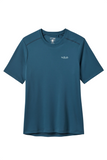 Футболка жіноча Rab Force Tee Wmns, Tempest Blue, 10 (RB QCC-25-TMB-10)