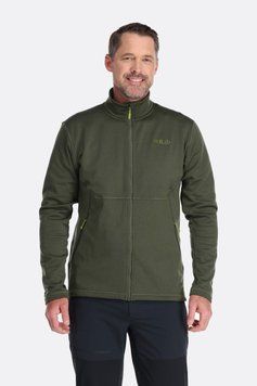 Чоловіча флісова кофта Rab Geon Jacket, Army, S (RB QFE-95-ARM-SML)