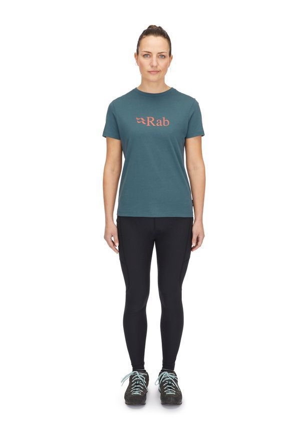 Футболка жіноча Rab Tuku Logo Tee Wmns, Orion Blue, 10 (RB QCC-08-OB-10)