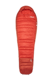 Спальний мішок Rab Alpine Regular, (-6&deg;C), 185 см - Left Zip, Horizon/Tuscan Red (RB QSN-09-DHT-REG-LZ)