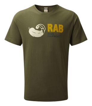 Футболка чоловіча Rab Stance Vintage SS Tee, ARMY, L (QCB-13-AR-L)