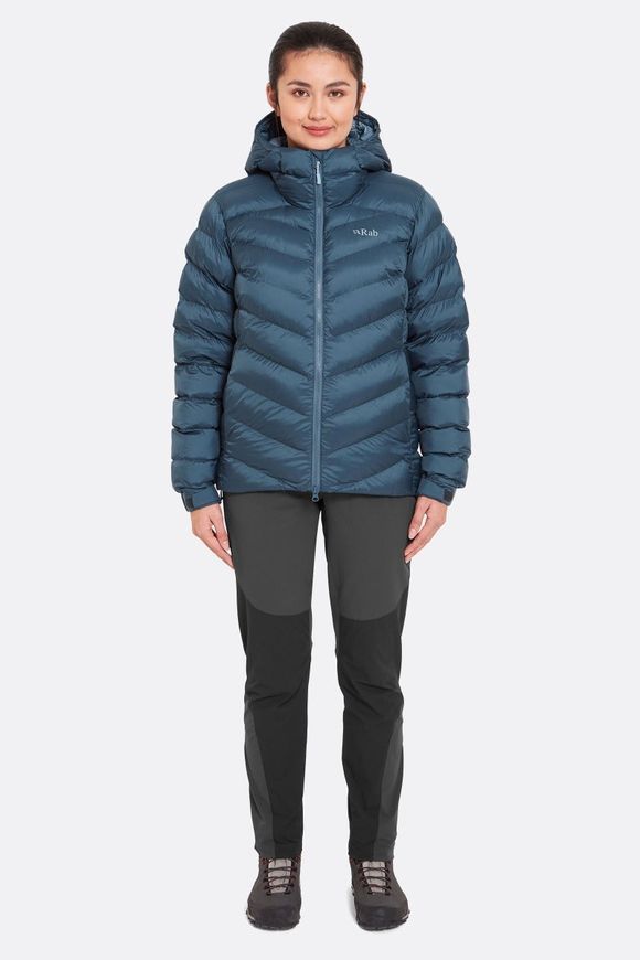 Жіноча тепла куртка Rab Nebitron Pro Jacket Wmns, Mulberry, 10 (RB QIP-24-MUL-10)