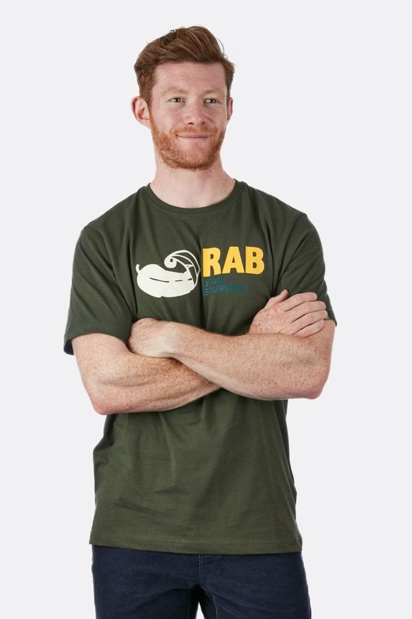 Футболка чоловіча Rab Stance Vintage SS Tee, ARMY, L (QCB-13-AR-L)