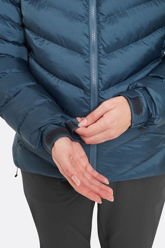 Жіноча тепла куртка Rab Nebitron Pro Jacket Wmns, Mulberry, 10 (RB QIP-24-MUL-10)