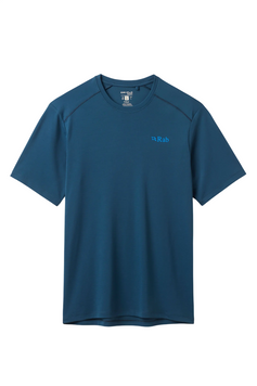 Футболка чоловіча Rab Force Tee, Tempest Blue, XXL (RB QCC-24-TMB-XXL)