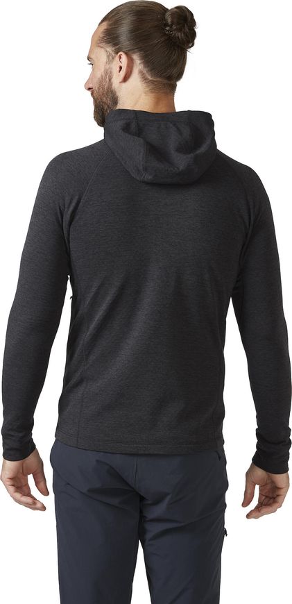 Кофта чоловіча Rab Nexus Hoody, Black, M (5059913054117)