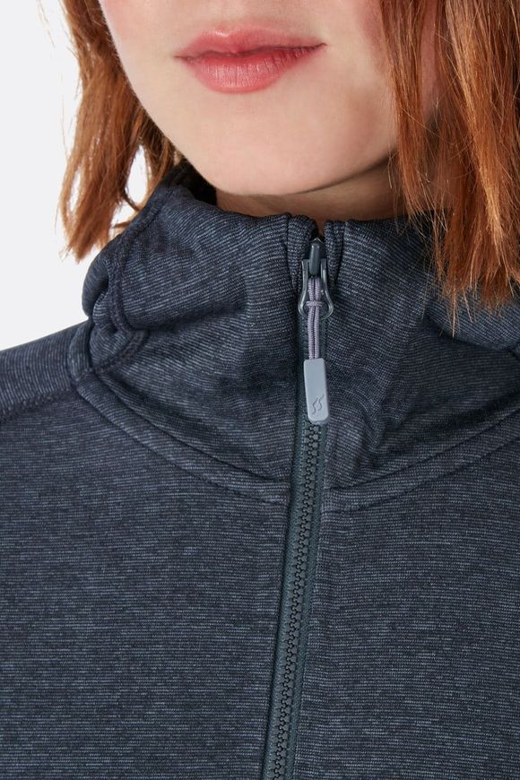 Кофта жіноча Rab Nucleus Hoody wmns, EGGPLANT, 14 (821468867260)