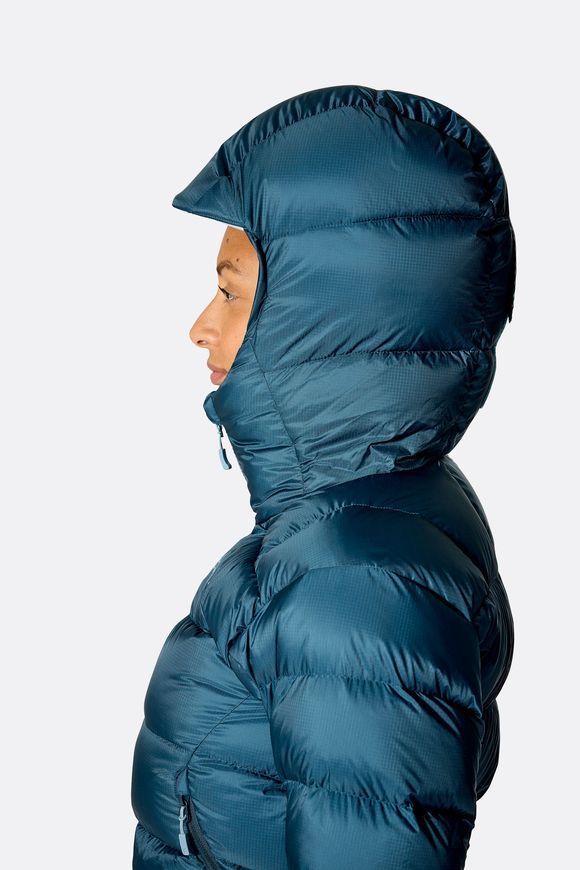 Жіночий зимовий пуховик Rab Neutrino Pro Hoody Wmns, Dark Melba, 12 (RB QDB-86-DMM-12)
