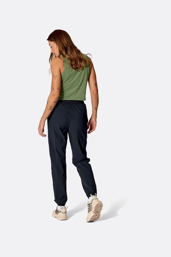 Шорти жіночі Rab Momentum Tech Pants Wmns, Dark Fig Green, 10, Regular (RB QFW-45-DFG-10-RG)