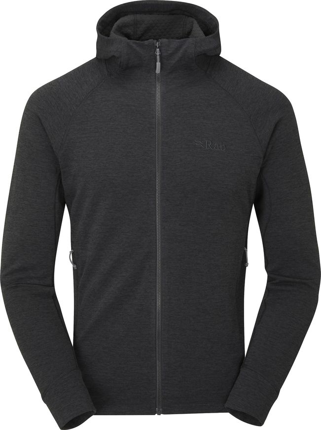 Кофта чоловіча Rab Nexus Hoody, Black, M (5059913054117)