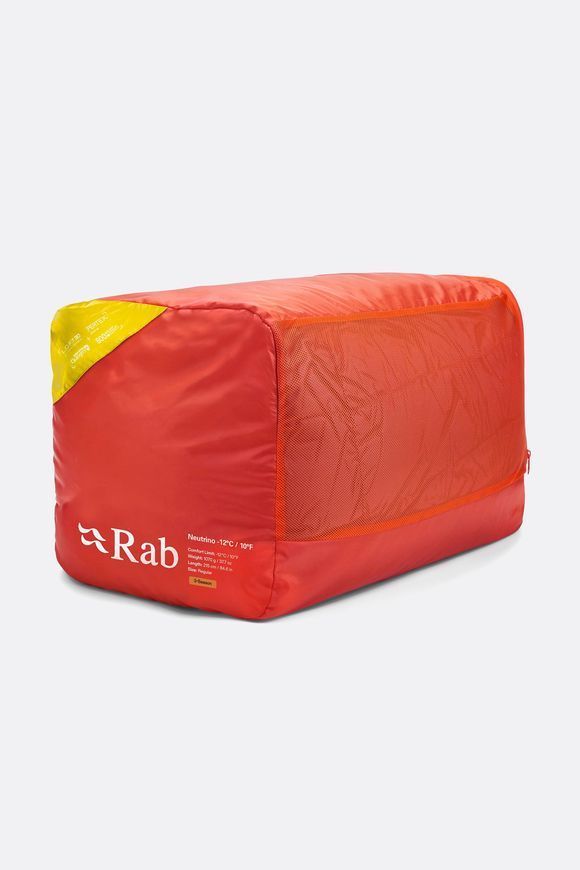 Спальний мішок Rab Neutrino (-6&deg;C) Left Zip, Regular, Graphene/Dark Pollen (RB QSN-16-GDP-REG-LZ)
