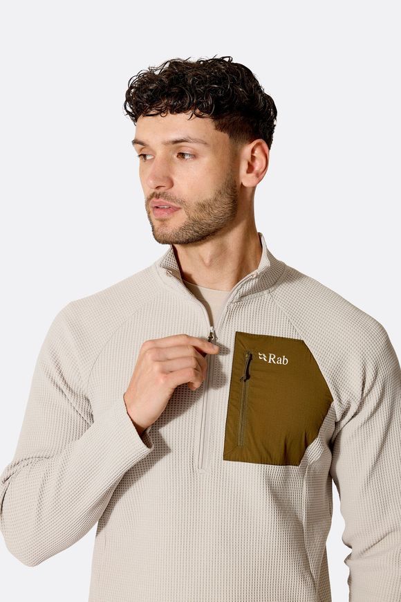 Кофта чоловіча Rab Hepton Pull-On, Anthracite, L (RB QFH-07-ANT-LRG)