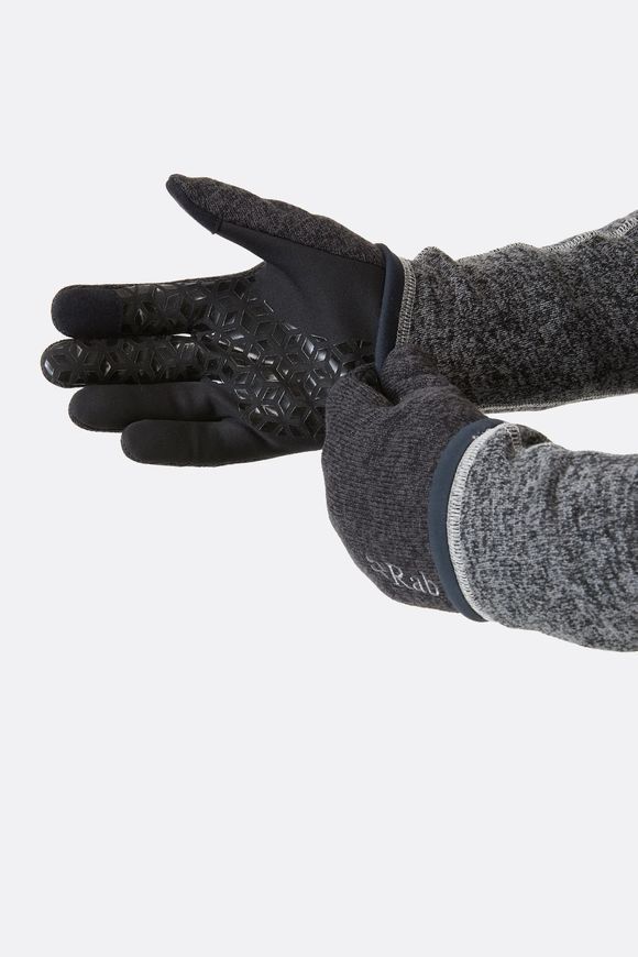 Рукавички жіночі Rab QuestWindstopper Gloves Wmns, Anthracite, S (RB QAJ-67-ANT-SML)