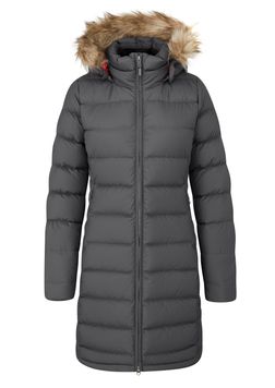 Парка жіноча Rab Deep Cover Parka wmns, GRAPHENE, 8 (821468904941)