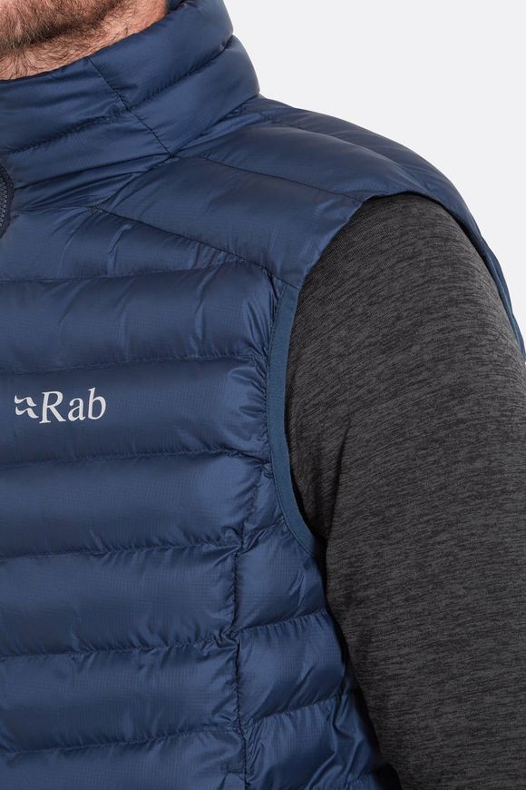 Жилет чоловічий Rab Cirrus Vest, Tempest Blue, XLG (QIP-29-TMB-XLG)